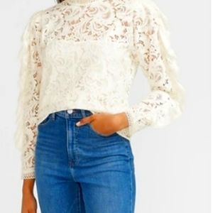 Lace blouse by Express
